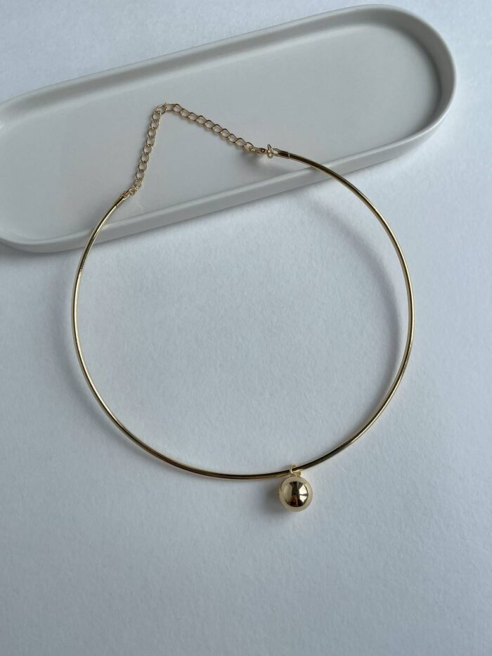 Özel Seri Gold Choker Kolye