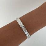 Özel Seri Ayarlanabilir Gümüş Tasarım Bileklik
