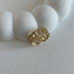 Özel Seri Gurmet Tasarım Zirkon Taşlı Ayarlanabilir Gold Yüzük