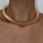 Özel Seri Kalın ZRA Model Gold Kolye Bileklik Seti