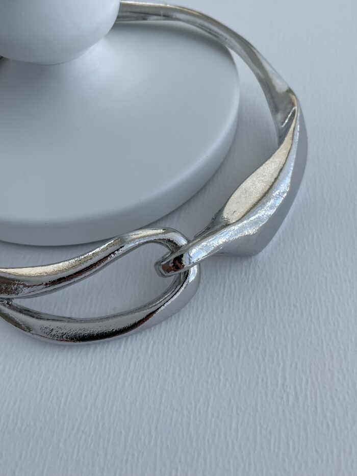 Özel Seri ZR Model Gümüş Choker Kolye