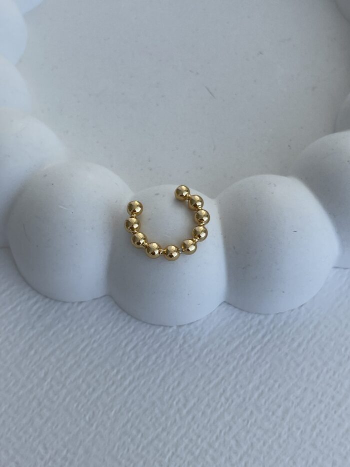 Özel Seri Gold Top Earcuff