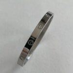 Çelik Marka Gümüş Kelepçe Bileklik 6.5*5cm
