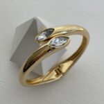 Özel Seri Gold Geometrik Tasarım Kelepçe Bileklik
