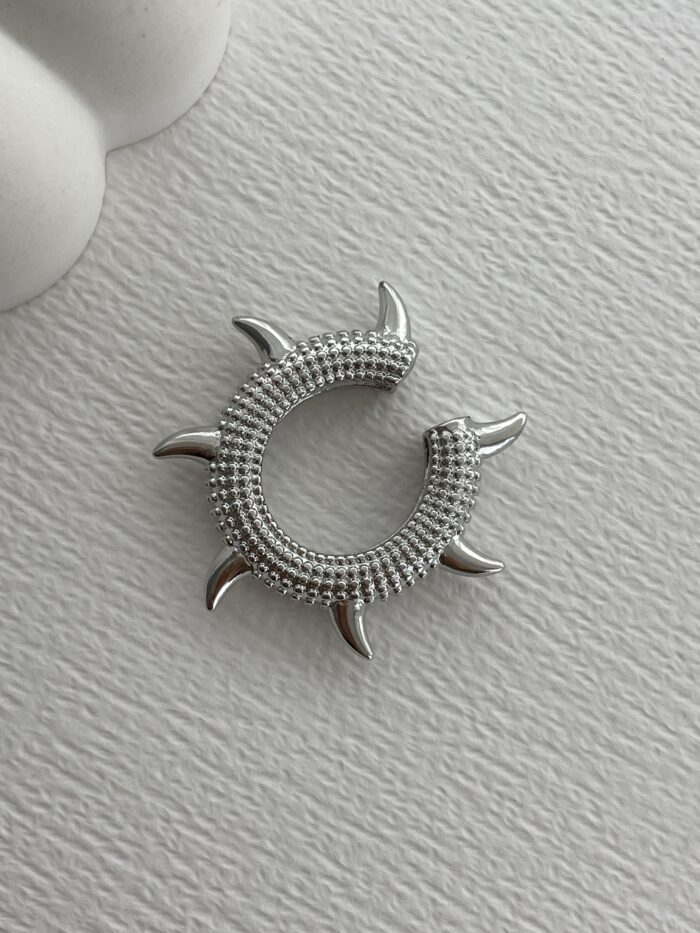 Özel Seri Marka Model Tekli Gümüş Earcuff