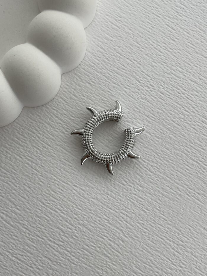 Özel Seri Marka Model Tekli Gümüş Earcuff