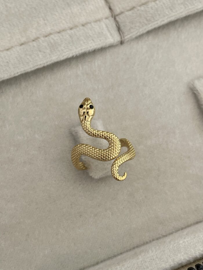 Özel Seri Pinterest Model Gold Ayarlanabilir Yüzük