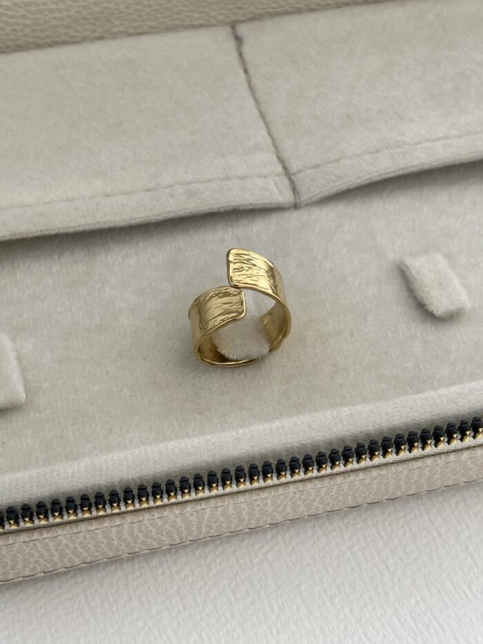 Özel Seri Pinterest Model Gold Ayarlanabilir Yüzük