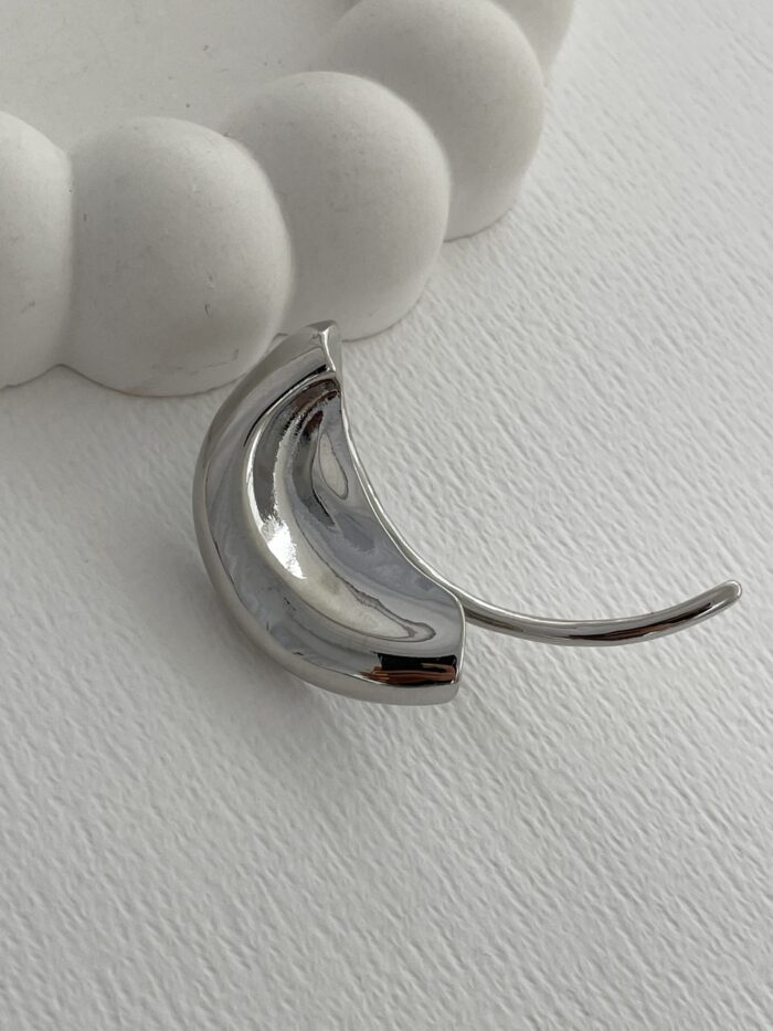 Özel Seri Kulak Üstü Kaplama Gümüş Earcuff Küpe