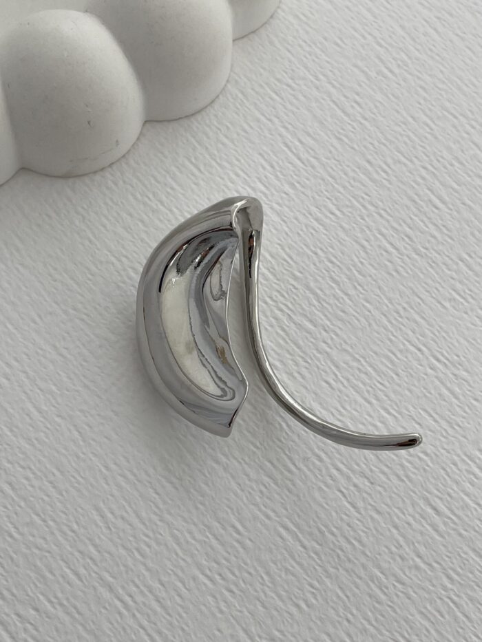 Özel Seri Kulak Üstü Kaplama Gümüş Earcuff Küpe
