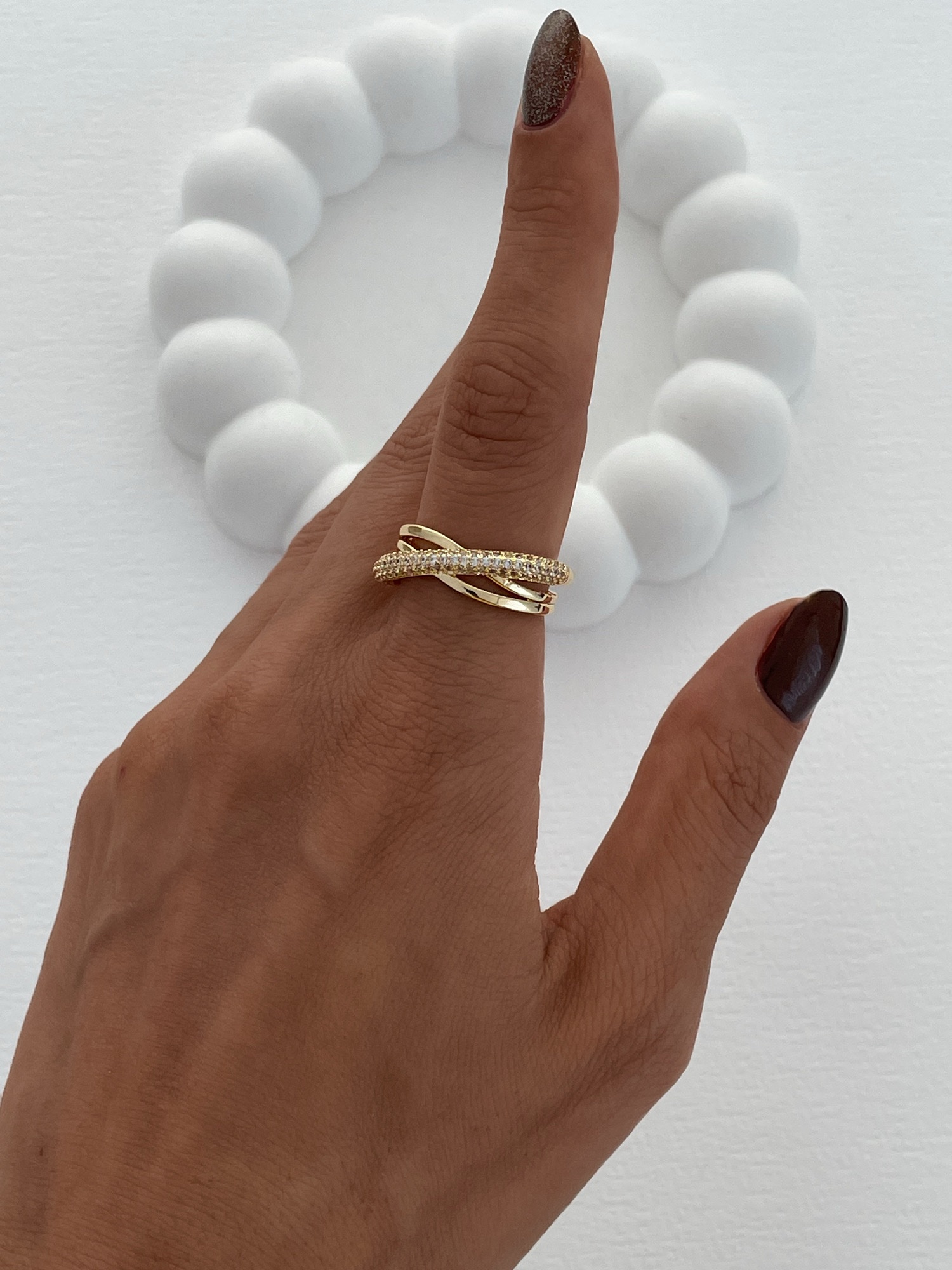 img_2337-2 Özel Seri Zirkon Taş Çapraz Tasarım Ayarlanabilir Gold Yüzük