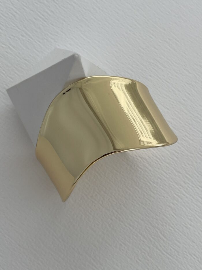 Özel Seri Kıvrım Tasarım Sıkıştırılabilir Gold Bileklik