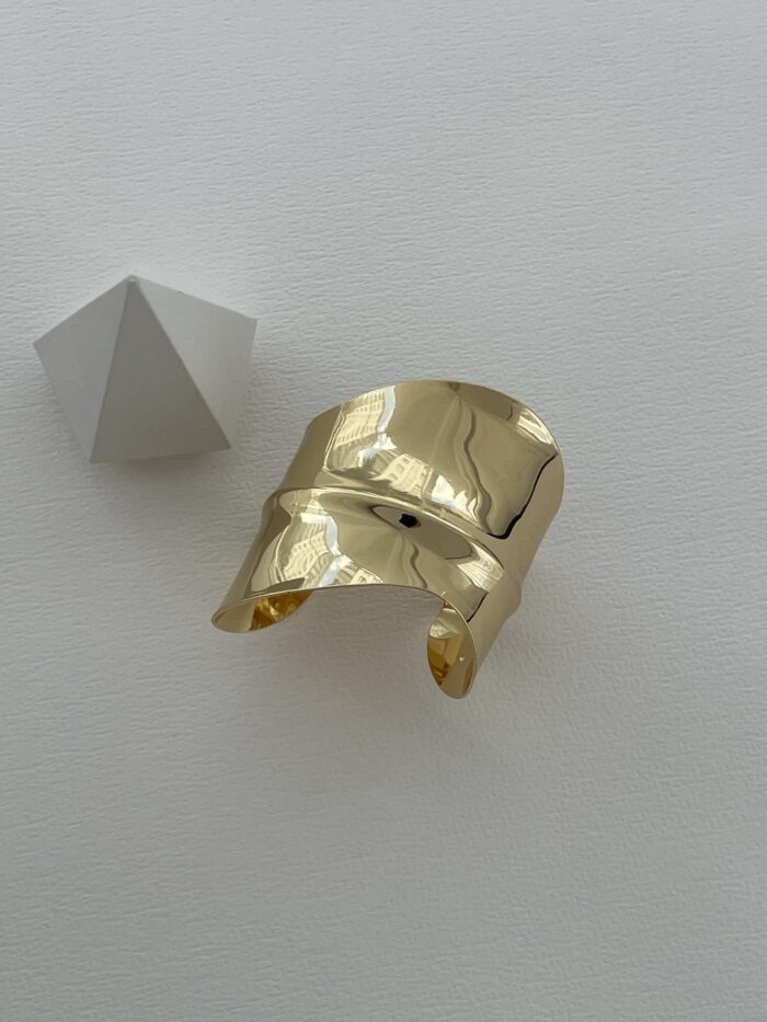 Özel Seri Kalın Mark Model Sıkıştırılabilir Gold Bileklik
