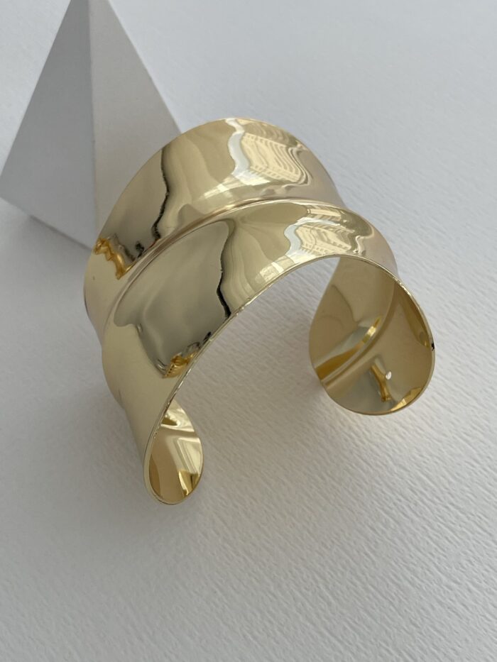 Özel Seri Kalın Mark Model Sıkıştırılabilir Gold Bileklik