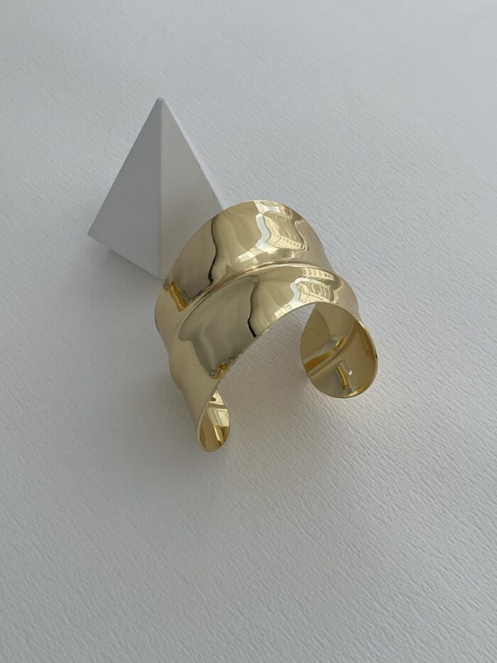 Özel Seri Kalın Mark Model Sıkıştırılabilir Gold Bileklik