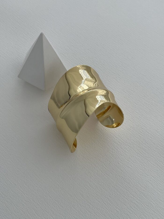 Özel Seri Kalın Mark Model Sıkıştırılabilir Gold Bileklik