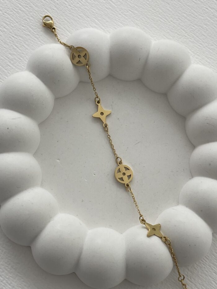 Çelik Marka Model Gold Bileklik