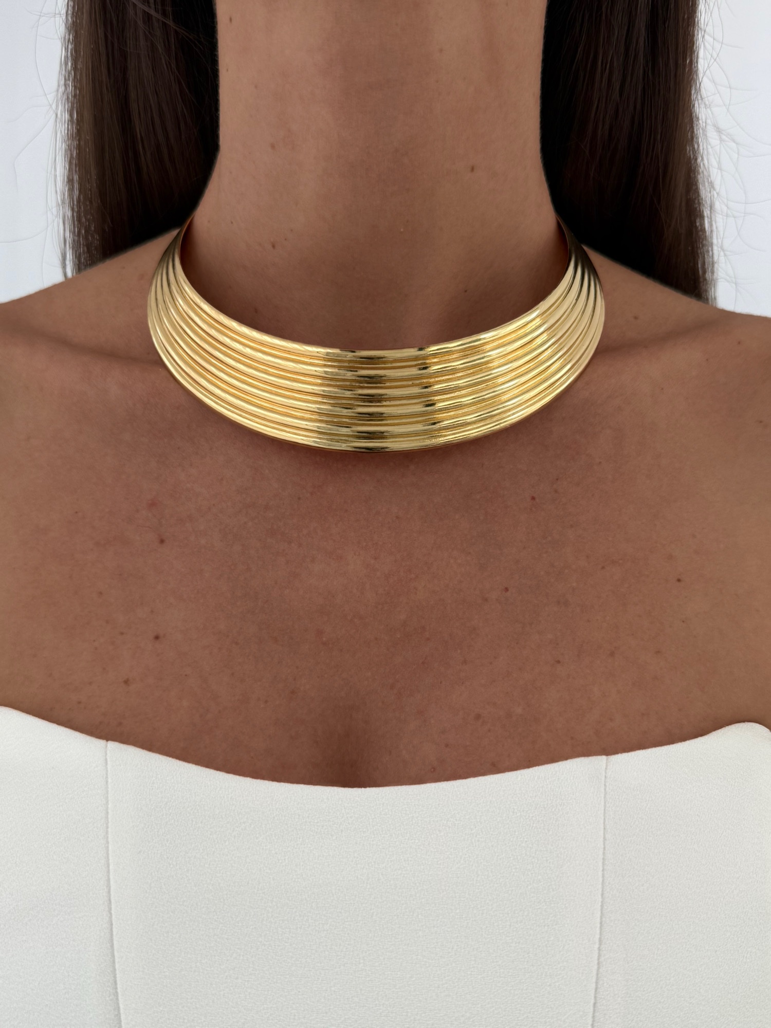 img_9353-2 Özel Seri Tırtık Model Gold Choker Kolye